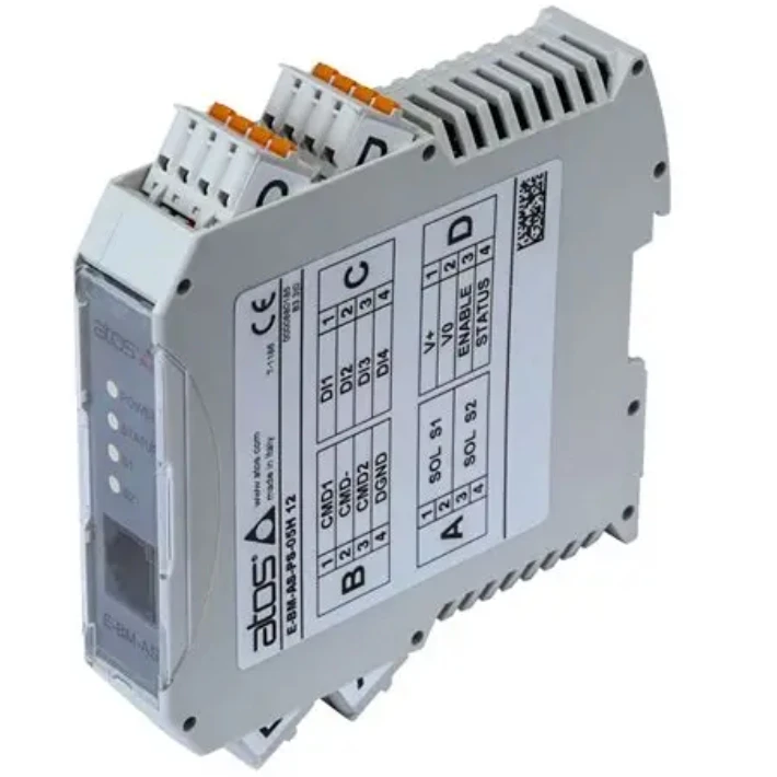 Brand New Original 1 Year Warranty American Par-ker E-BM-AS-PS-05H ATOS DIGITAL ELECTRONIC DRIVER PLC
Brand New Original 1 Year Warranty American Par-ker E-BM-AS-PS-05H ATOS DIGITAL ELECTRONIC DRIVER PLC