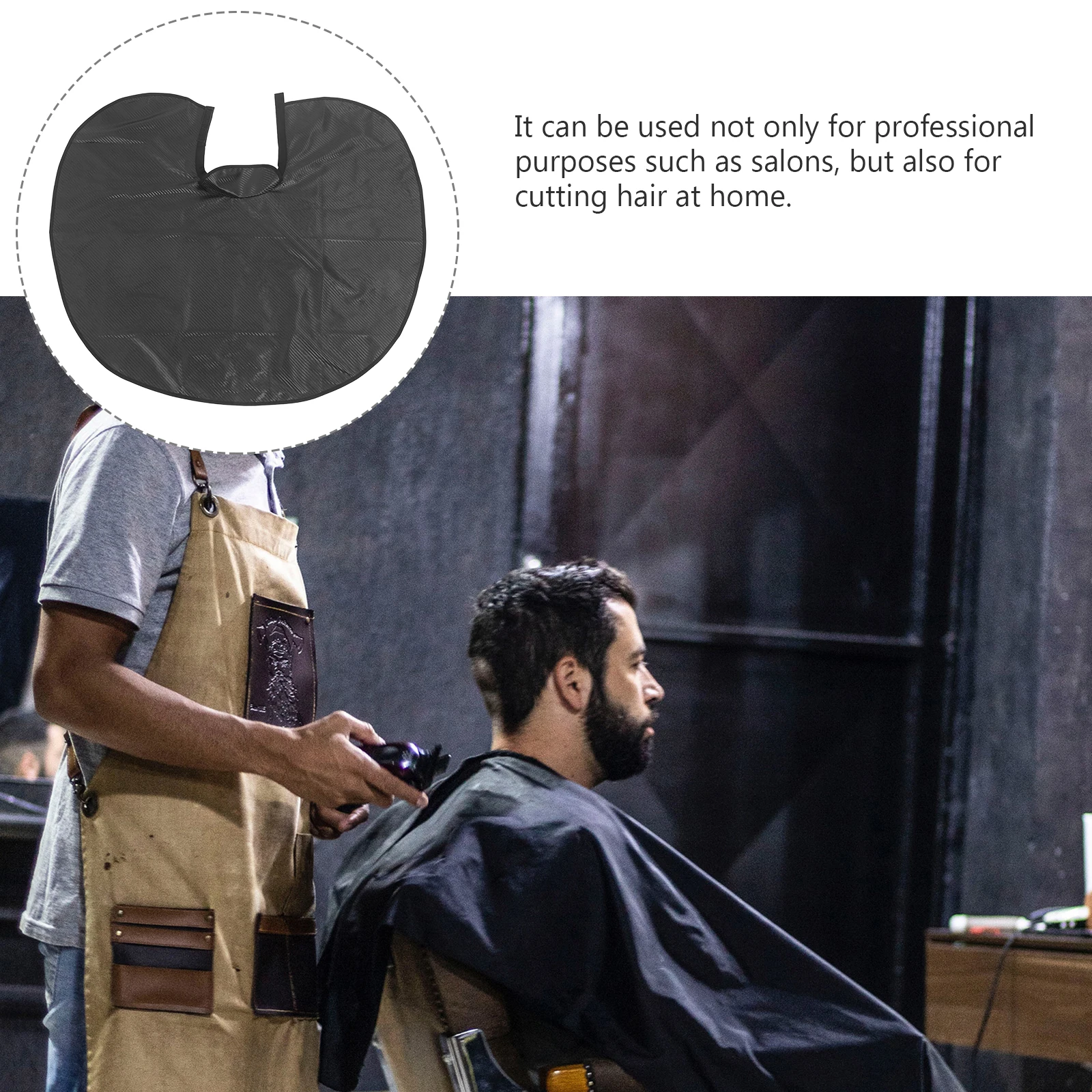 Waterproof Hair Shawl Salon Barber Cape Apron PU Material Service Life Reusable Stylish Design Multiple Uses
Waterproof Hair Shawl Salon Barber Cape Apron PU Material Service Life Reusable Stylish Design Multiple Uses