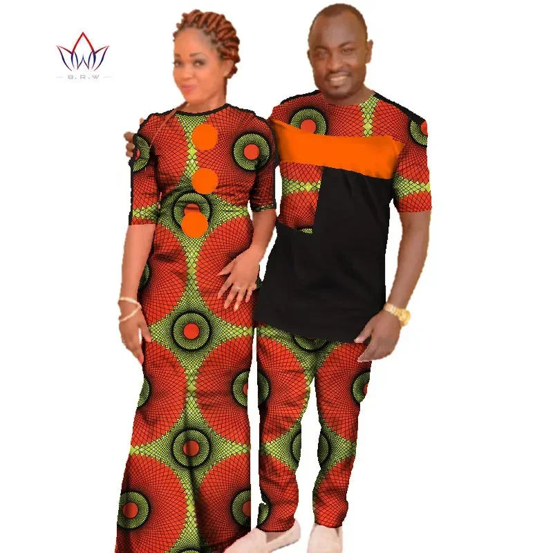 Bintarealwax Women Mermaid Dresses Couples Clothing Dashiki African Print Dresses Plus Size Dashiki Mens Set for Lover WYQ12
Bintarealwax Women Mermaid Dresses Couples Clothing Dashiki African Print Dresses Plus Size Dashiki Mens Set for Lover WYQ12