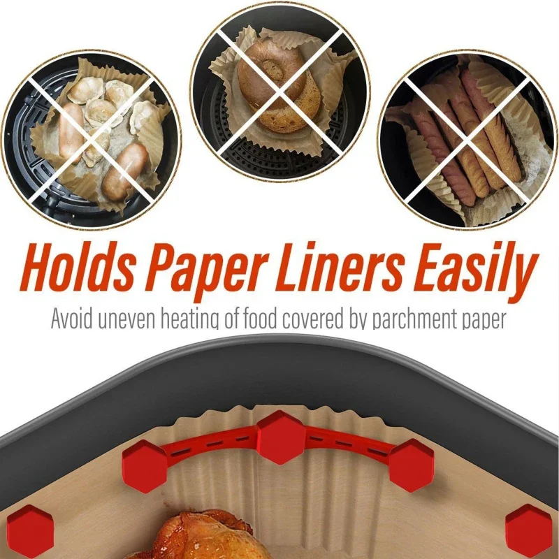 Air Fryer Silicone Magnetic Clip Easy To Clean Air Fryer Fixing Device Magnetic Buckle Removable High Temperature Reusable
Air Fryer Silicone Magnetic Clip Easy To Clean Air Fryer Fixing Device Magnetic Buckle Removable High Temperature Reusable