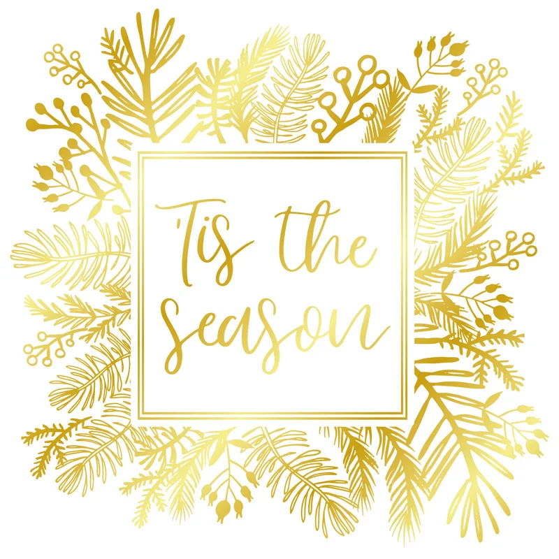 Glimmer Tis The Season Leaves Decor Hot Foil Plate For DIY Scrapbooking Decoration Paper Craft Album Card Making Hot 2023
Glimmer Tis The Season Leaves Decor Hot Foil Plate For DIY Scrapbooking Decoration Paper Craft Album Card Making Hot 2023