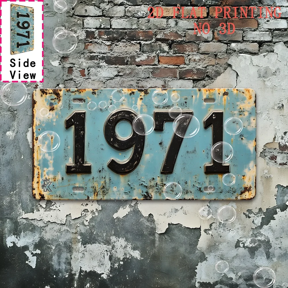 2D Flat - 1 шт. Алюминиевый знак в стиле ретро 1971 года выпуска | Винтажный металлический жестяной знак, декор для человеческой пещеры, бара, гаража, кафе, гостиной, сада | 29.
2D Flat - 1 шт. Алюминиевый знак в стиле ретро 1971 года выпуска | Винтажный металлический жестяной знак, декор для человеческой пещеры, бара, гаража, кафе, гостиной, сада | 29.
