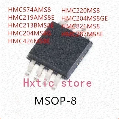 10PCS HMC574AMS8 HMC219AMS8E HMC213BMS8E HMC204MS8G HMC426MS8E HMC220MS8 HMC204MS8GE HMC826MS8 HMC287MS8E IC
10PCS HMC574AMS8 HMC219AMS8E HMC213BMS8E HMC204MS8G HMC426MS8E HMC220MS8 HMC204MS8GE HMC826MS8 HMC287MS8E IC