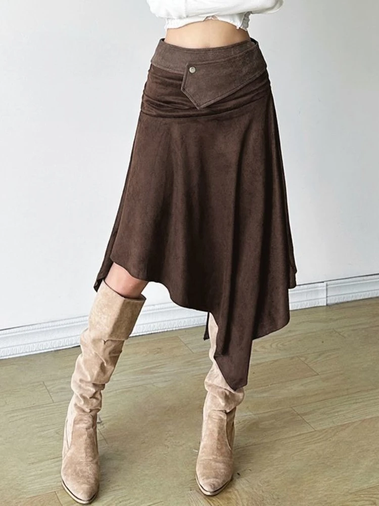 American Vintage Skirts Solid Color Irregular Patchwork Pleated High Waist Skirt Summer Y2k All Match Streetwear Women Clothing
American Vintage Skirts Solid Color Irregular Patchwork Pleated High Waist Skirt Summer Y2k All Match Streetwear Women Clothing
