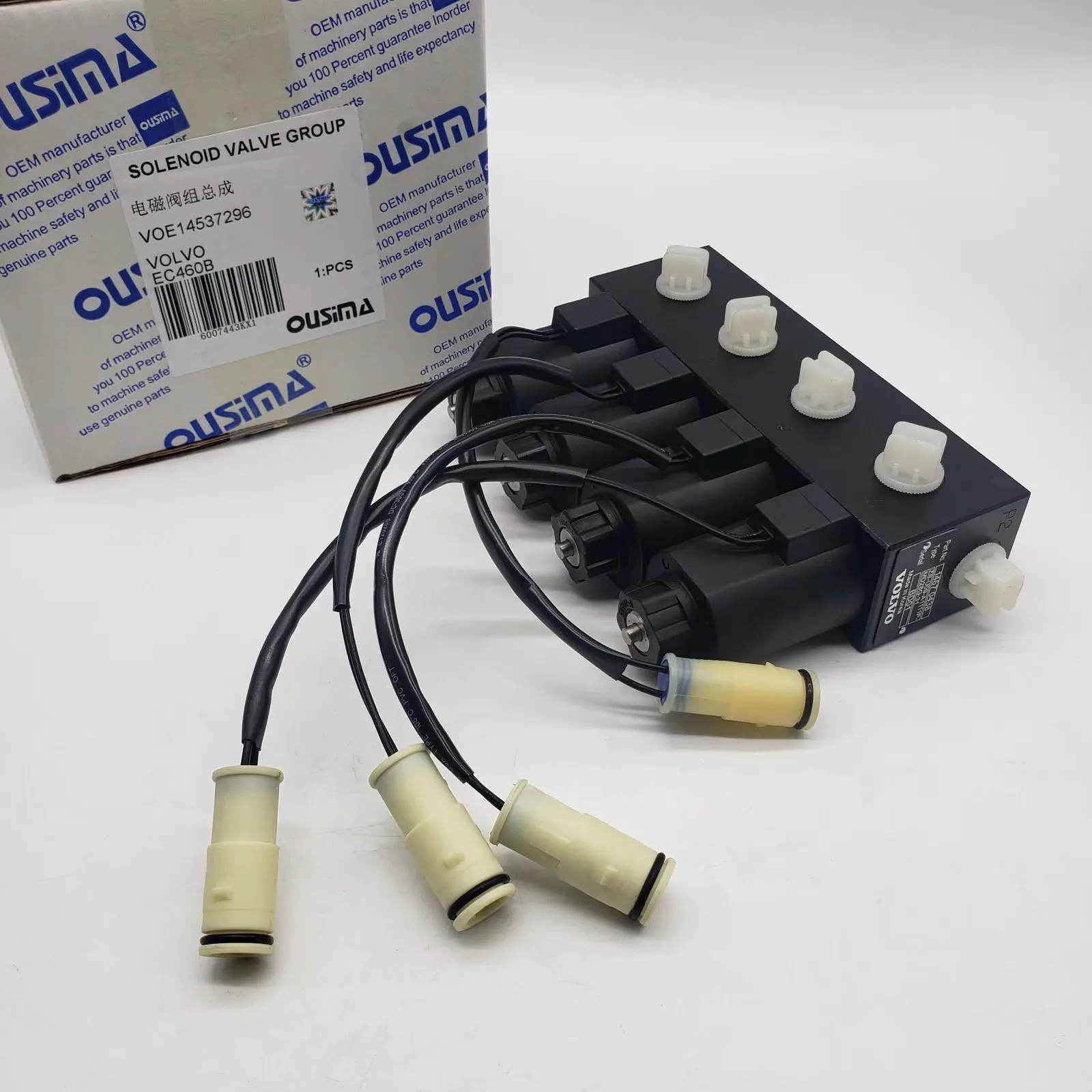Excavator Solenoid Valve Group VOE14537296 For EC460B
Excavator Solenoid Valve Group VOE14537296 For EC460B