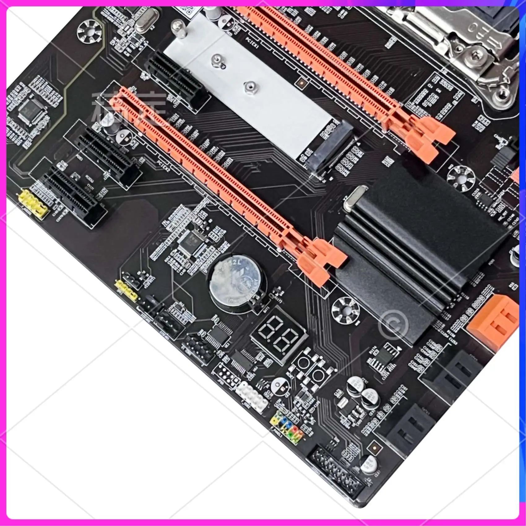Материнская плата AP-X99 + кабель SATA + кабель переключателя + перегородка + термопаста + термопрокладка LGA2011 V3 M.2 NVME NGFF Поддержка DDR4 4X16G
Материнская плата AP-X99 + кабель SATA + кабель переключателя + перегородка + термопаста + термопрокладка LGA2011 V3 M.2 NVME NGFF Поддержка DDR4 4X16G
