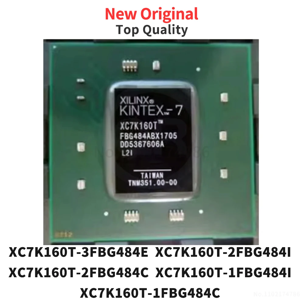 (1 Piece) XC7K160T-3FBG484E XC7K160T-2FBG484I XC7K160T-2FBG484C XC7K160T-1FBG484I XC7K160T-1FBG484C BGA Original XC7K160T FBG484
(1 Piece) XC7K160T-3FBG484E XC7K160T-2FBG484I XC7K160T-2FBG484C XC7K160T-1FBG484I XC7K160T-1FBG484C BGA Original XC7K160T FBG484