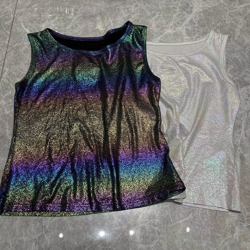 Tank Tops For Women Sleeveless Blouses Dazzling Color Bring Vest New Design Summer Shirt
Tank Tops For Women Sleeveless Blouses Dazzling Color Bring Vest New Design Summer Shirt