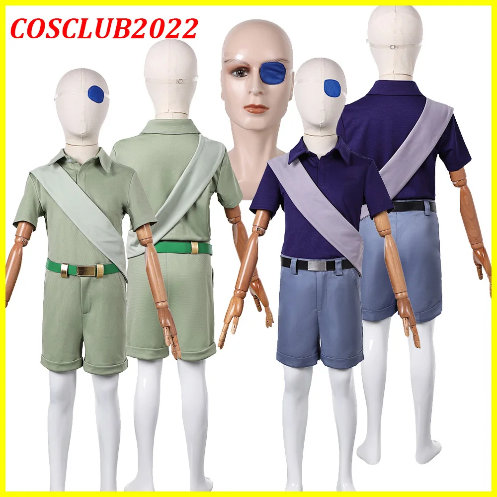 Kids Elio Cosplay Green Blue Suits Eyemask Cartoon Movie Roleplay Costume Shirt Pants Eye Patch Halloween Carnival Party Suit
Kids Elio Cosplay Green Blue Suits Eyemask Cartoon Movie Roleplay Costume Shirt Pants Eye Patch Halloween Carnival Party Suit
