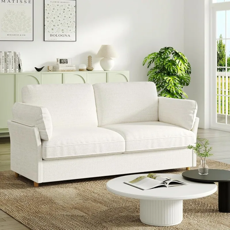 70 inch sofa, modern comfortable sofa with deep seat cushion, small sofa sofa in living room, 70 inch, beige
70 inch sofa, modern comfortable sofa with deep seat cushion, small sofa sofa in living room, 70 inch, beige