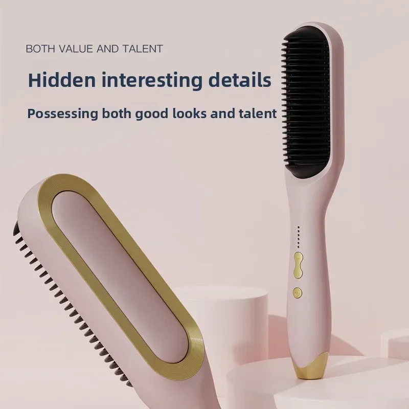High quality Straightener Comb Straight Hair Does Not Hurt Hair LCD Screen Negative Ion Lazy Student Hair Straightener Househol
High quality Straightener Comb Straight Hair Does Not Hurt Hair LCD Screen Negative Ion Lazy Student Hair Straightener Househol