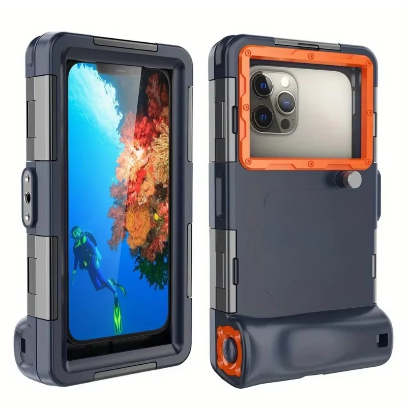 Waterproof mobile phone case leather case 15m waterproof diving swimming advanced protective case lanyard
Waterproof mobile phone case leather case 15m waterproof diving swimming advanced protective case lanyard