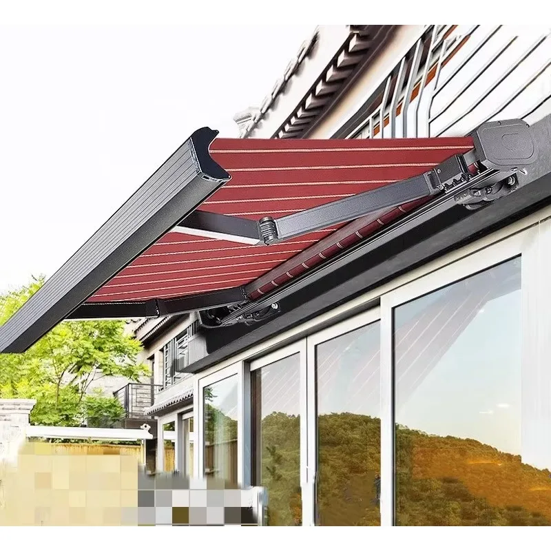Электрический выдвижной навес из алюминиевого сплава с полной кассетой, водонепроницаемый, для террасы, крыльца, заднего двора
Электрический выдвижной навес из алюминиевого сплава с полной кассетой, водонепроницаемый, для террасы, крыльца, заднего двора