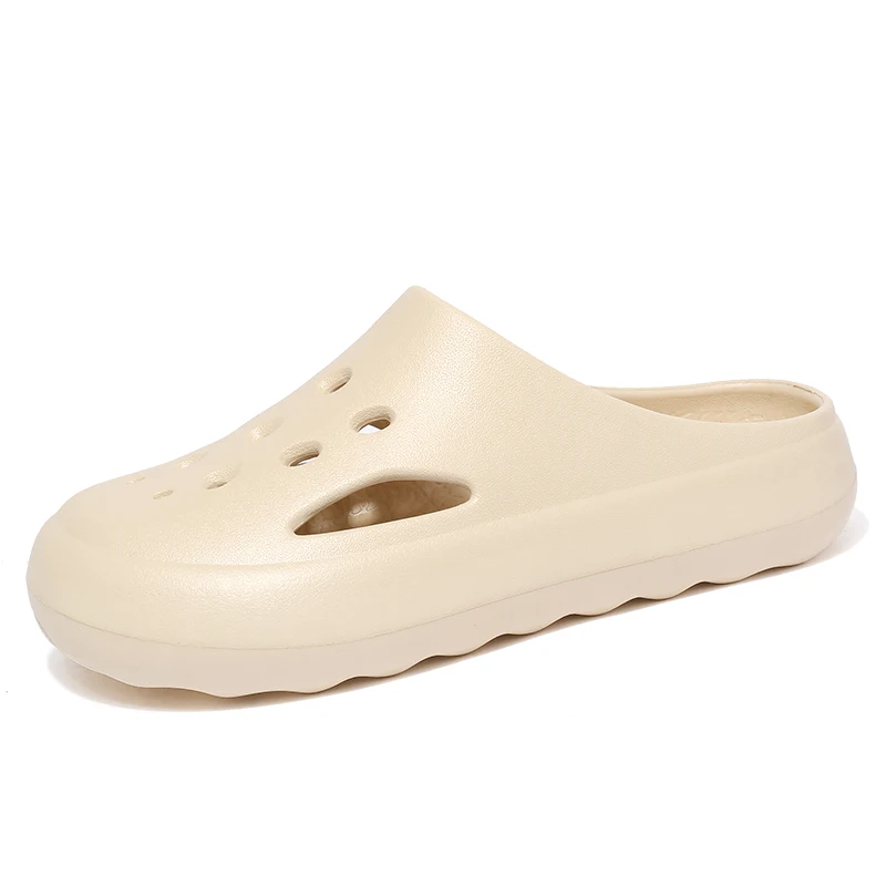 Non-slip EVA Closed Toe Slippers Couple Casual Thick Sole Soft Breathable Slippers For Indoor Outdoor Home Daily Wear
Non-slip EVA Closed Toe Slippers Couple Casual Thick Sole Soft Breathable Slippers For Indoor Outdoor Home Daily Wear