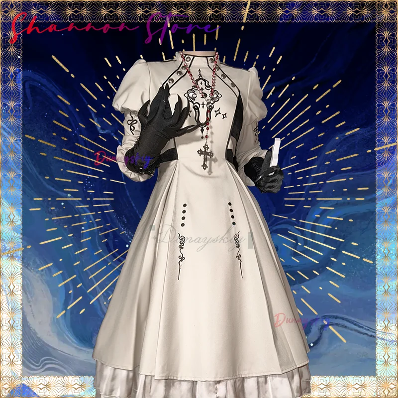 OP Lolita Готический стиль Цвета слоновой кости Платье с пышными длинными рукавами Плиссированное кружевное платье Diviner Косплей для карнавальной вечеринки органов로윈 의상
OP Lolita Готический стиль Цвета слоновой кости Платье с пышными длинными рукавами Плиссированное кружевное платье Diviner Косплей для карнавальной вечеринки органов로윈 의상