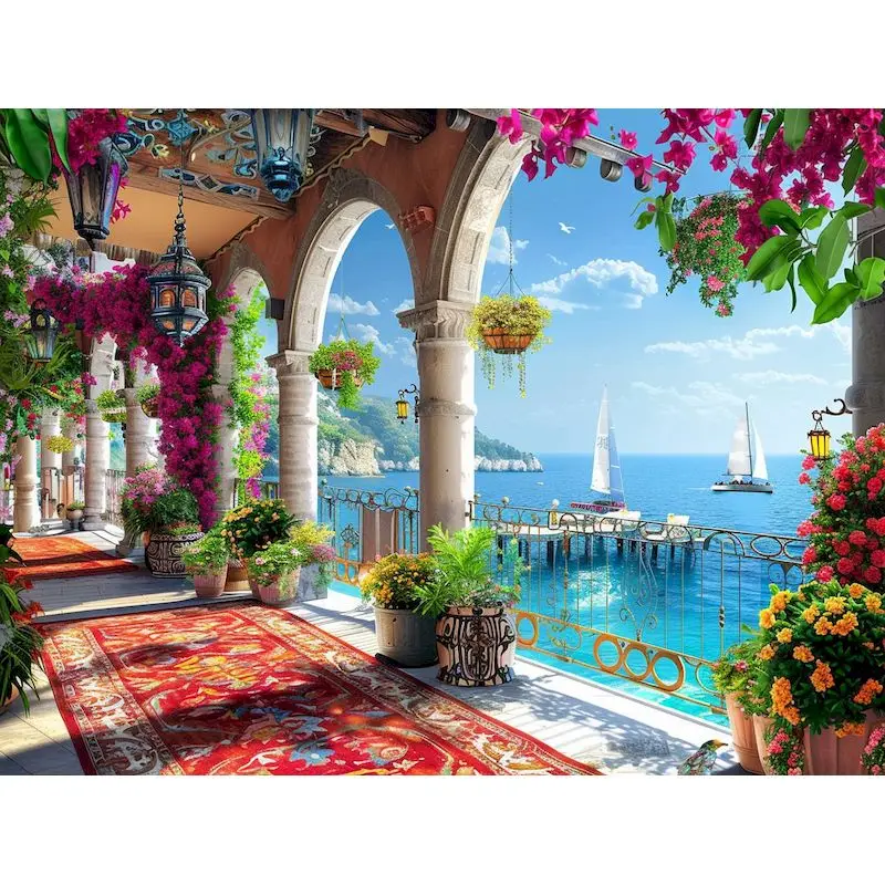 CHENISTORY DIY Diamond Painting 5D Landscape Full Square Diamond Mosaic Sea Landscape Handicraft Wall Art Home Decor
CHENISTORY DIY Diamond Painting 5D Landscape Full Square Diamond Mosaic Sea Landscape Handicraft Wall Art Home Decor