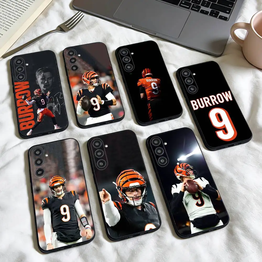 COOL S-Sports J-Joe Burrow 9 phone Case For Samsung Galaxy A73,A72,A71,A70,A53,A52,A51,Others Soft Black Shell
COOL S-Sports J-Joe Burrow 9 phone Case For Samsung Galaxy A73,A72,A71,A70,A53,A52,A51,Others Soft Black Shell