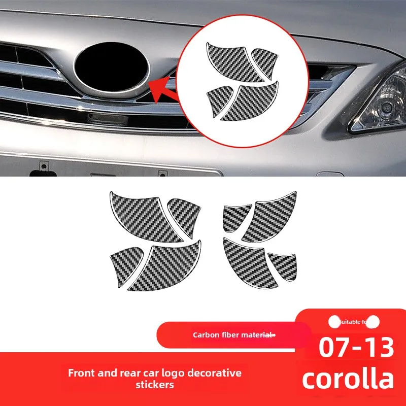 Suitable for Toyota07-13Carola Carbon Fiber Interior Modified Pieces Front and Rear Car Logo Decorative Sticker
Suitable for Toyota07-13Carola Carbon Fiber Interior Modified Pieces Front and Rear Car Logo Decorative Sticker