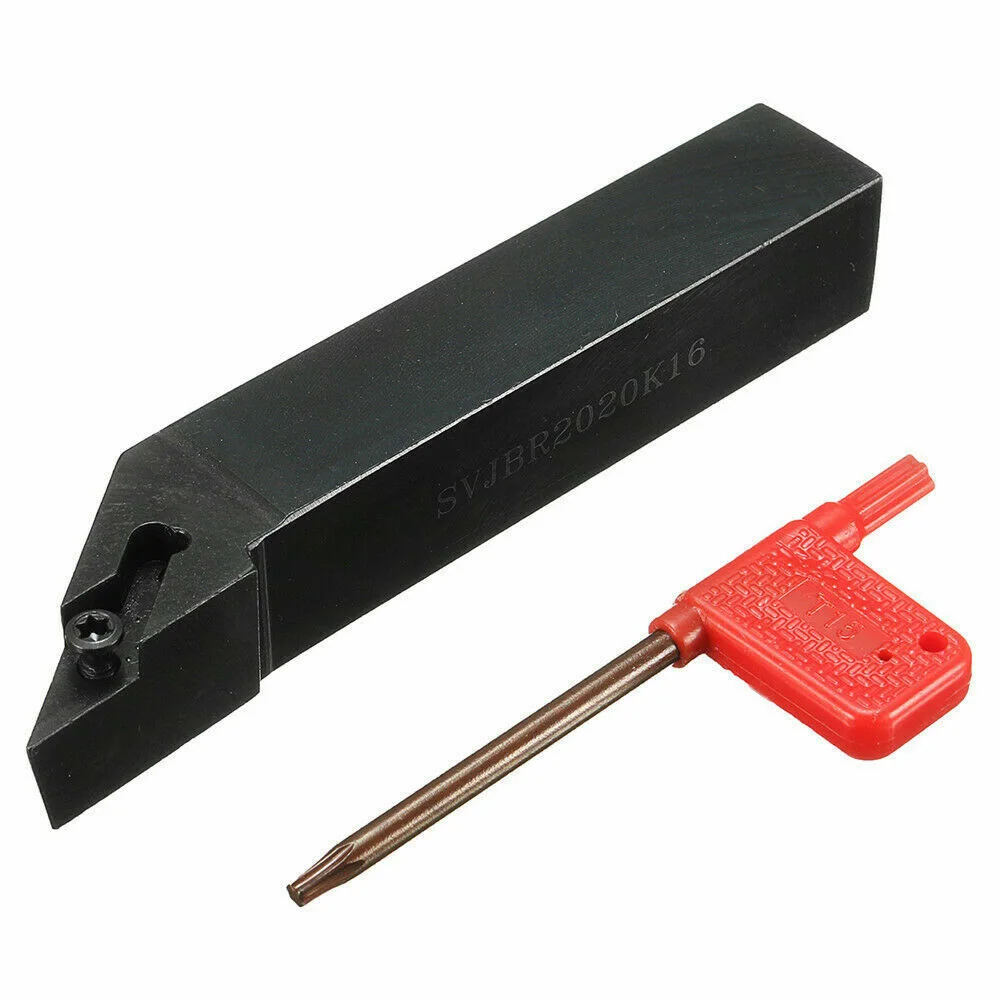 High Quality New Practical Turning Tool Holder T15 SVJBR 2020K16 1PC 93 Degree Carbon Steel External Turning Tool Holder
High Quality New Practical Turning Tool Holder T15 SVJBR 2020K16 1PC 93 Degree Carbon Steel External Turning Tool Holder