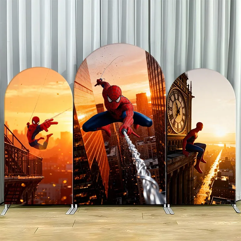 Arch Backdrop Cover Single Side Spider Man Urban Adventure City Skyline Web Action Party Decoration Photo Booth Background Props
Arch Backdrop Cover Single Side Spider Man Urban Adventure City Skyline Web Action Party Decoration Photo Booth Background Props