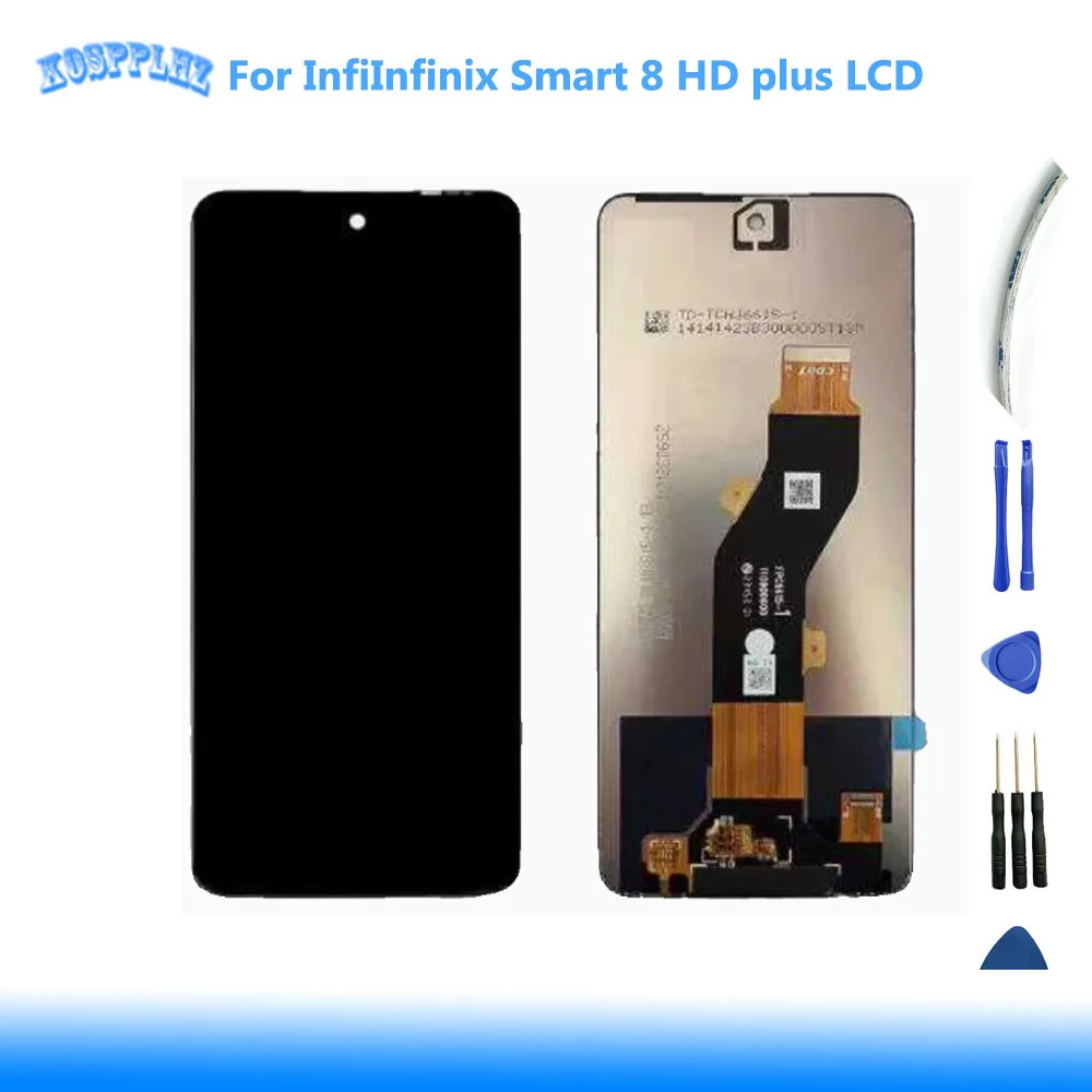 Для Infinix Smart 8 Дисплей Сенсорный экран 8 Pro Панель дигитайзера в сборе X6525 X6525D X6525B X6526 Премиум ЖК-дисплей для Smart 8 Plus
Для Infinix Smart 8 Дисплей Сенсорный экран 8 Pro Панель дигитайзера в сборе X6525 X6525D X6525B X6526 Премиум ЖК-дисплей для Smart 8 Plus