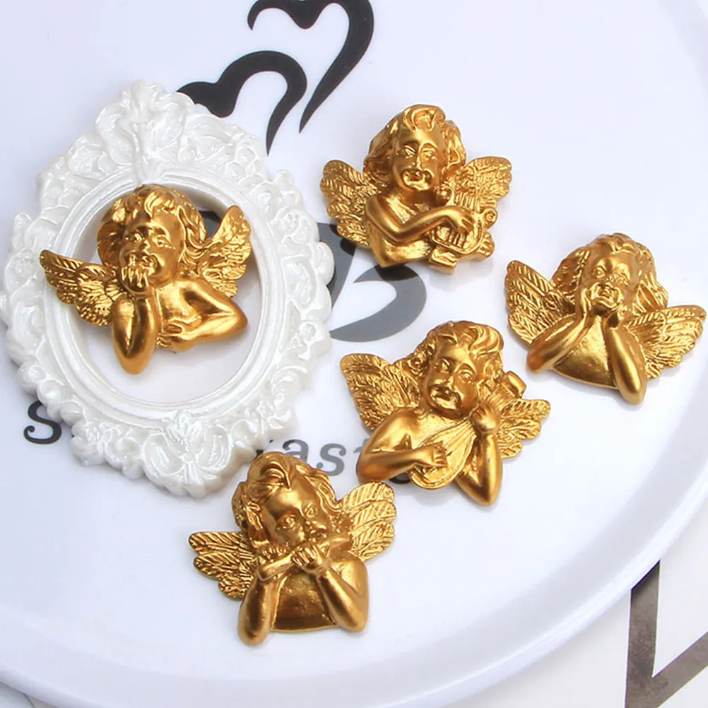15pcs Resin Angel Accessories Craft DIY Charms Flatback Decorations Phone Case Embellishments H made naments Storage Containers
15pcs Resin Angel Accessories Craft DIY Charms Flatback Decorations Phone Case Embellishments H made naments Storage Containers