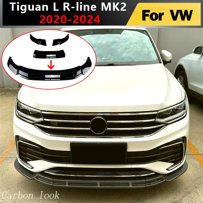For Volkswagen VW Tiguan L R-line MK2 2020-2024 Maxton Car Front Bumper Lip Spoiler Splitter Shovel Guard Surround Body Kits
For Volkswagen VW Tiguan L R-line MK2 2020-2024 Maxton Car Front Bumper Lip Spoiler Splitter Shovel Guard Surround Body Kits