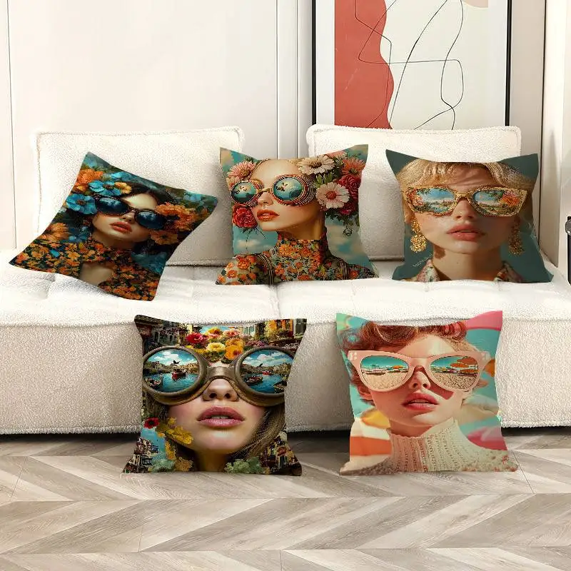 Mirjam Duizendstra's Artwork Surrealism Color Art Cushion Cover Inches Farmhouse Decor Home Throw Pillow Covers
Mirjam Duizendstra's Artwork Surrealism Color Art Cushion Cover Inches Farmhouse Decor Home Throw Pillow Covers