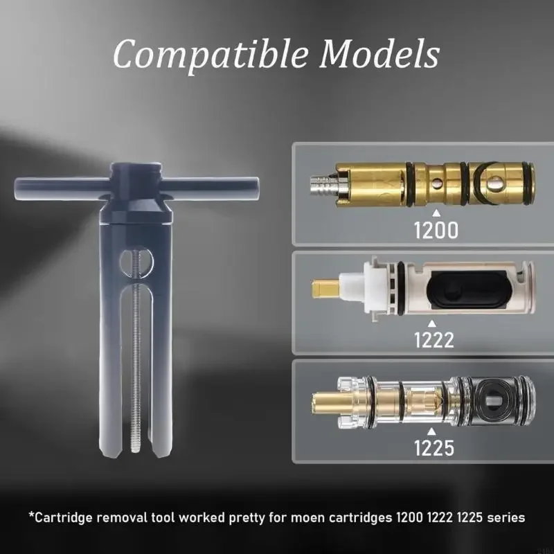 Convenient Valves Cores Removal Tool Sturdy Aluminum Cartridge Puller For Easy Removal Of Shower Faucet Valves Cores
Convenient Valves Cores Removal Tool Sturdy Aluminum Cartridge Puller For Easy Removal Of Shower Faucet Valves Cores