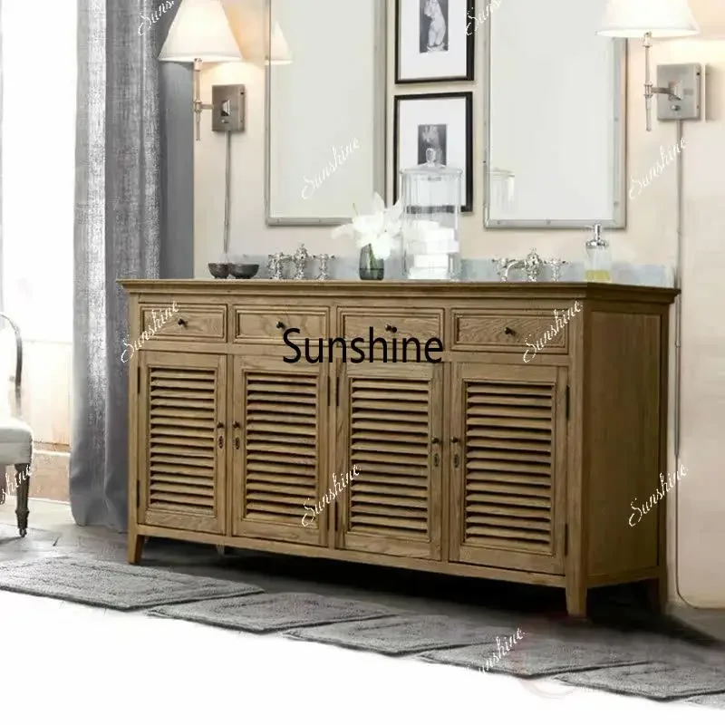 French Country Side Cabinet Antique White Locker
French Country Side Cabinet Antique White Locker