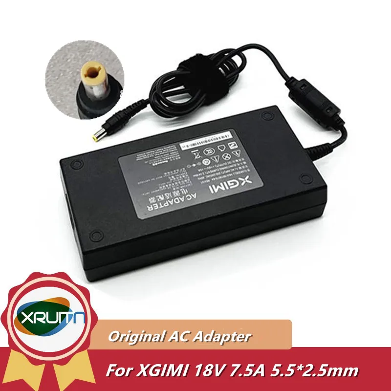 For XGIMI Projector H2 XHAD01 H1S Z5 Z4X Z6 Z3 Z8X Power Suppy Original 18V 7.5A 135W AC DC Adapter Charger HKA13518075-1E
For XGIMI Projector H2 XHAD01 H1S Z5 Z4X Z6 Z3 Z8X Power Suppy Original 18V 7.5A 135W AC DC Adapter Charger HKA13518075-1E