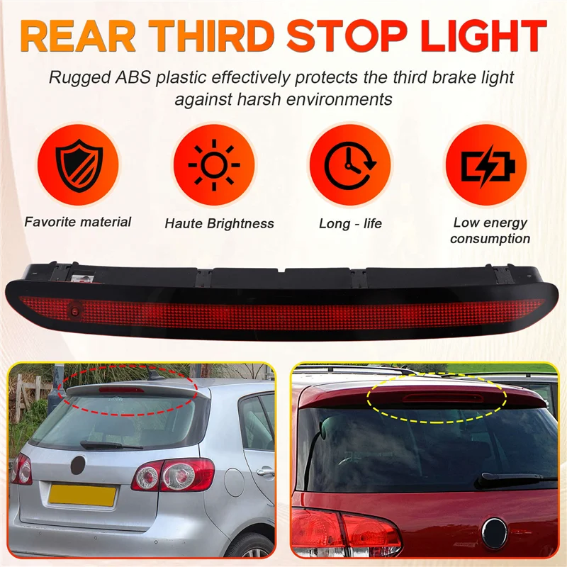 For Polo GOLF PLUS V For SEAT TARRACO (KN2) New Rear High Mount Brake Light 5G0945087B 5G0945087A
For Polo GOLF PLUS V For SEAT TARRACO (KN2) New Rear High Mount Brake Light 5G0945087B 5G0945087A