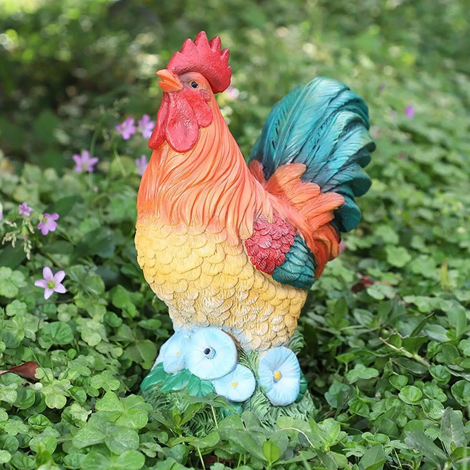 Chicken Statue Resin Realistic Garden Yard Chicken Decoration Creative Animal Sculpture for Outdoor Lawn Pathway Farm Yard
Chicken Statue Resin Realistic Garden Yard Chicken Decoration Creative Animal Sculpture for Outdoor Lawn Pathway Farm Yard