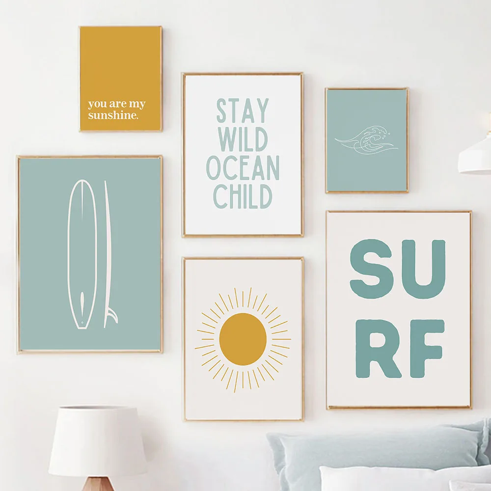 Boho Surf Beach Minimalist Wall Art Canvas Painting Posters And Prints Nursery Wall Pictures For Surfer Boy Room Bedroom Decor
Boho Surf Beach Minimalist Wall Art Canvas Painting Posters And Prints Nursery Wall Pictures For Surfer Boy Room Bedroom Decor
