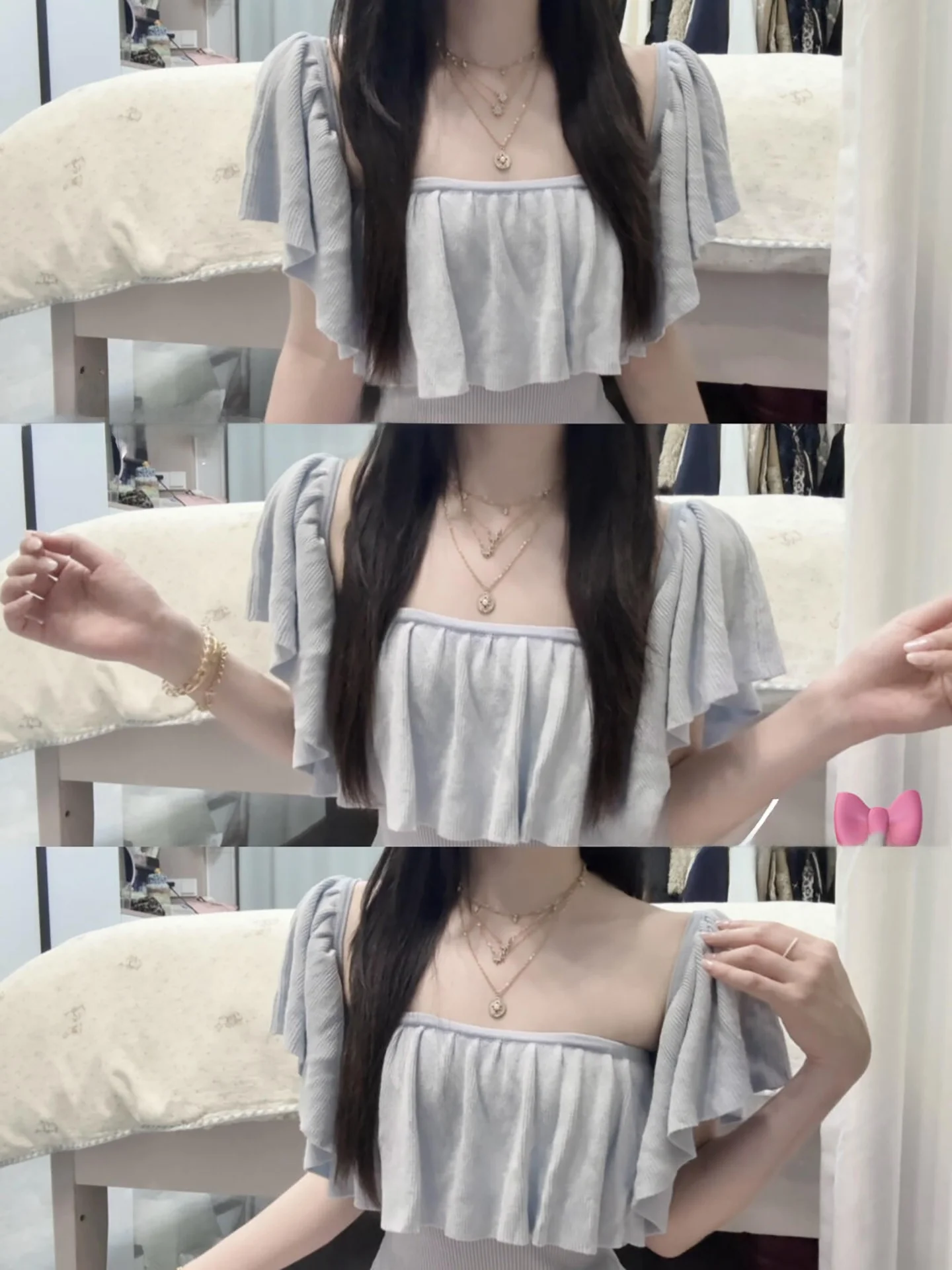 Blue Lace Trim One Shoulder Short Sleeve T-Shirt Women's Summer Vacation Style Slim Fit Design Sensual Knitted Top for Ladies
Blue Lace Trim One Shoulder Short Sleeve T-Shirt Women's Summer Vacation Style Slim Fit Design Sensual Knitted Top for Ladies