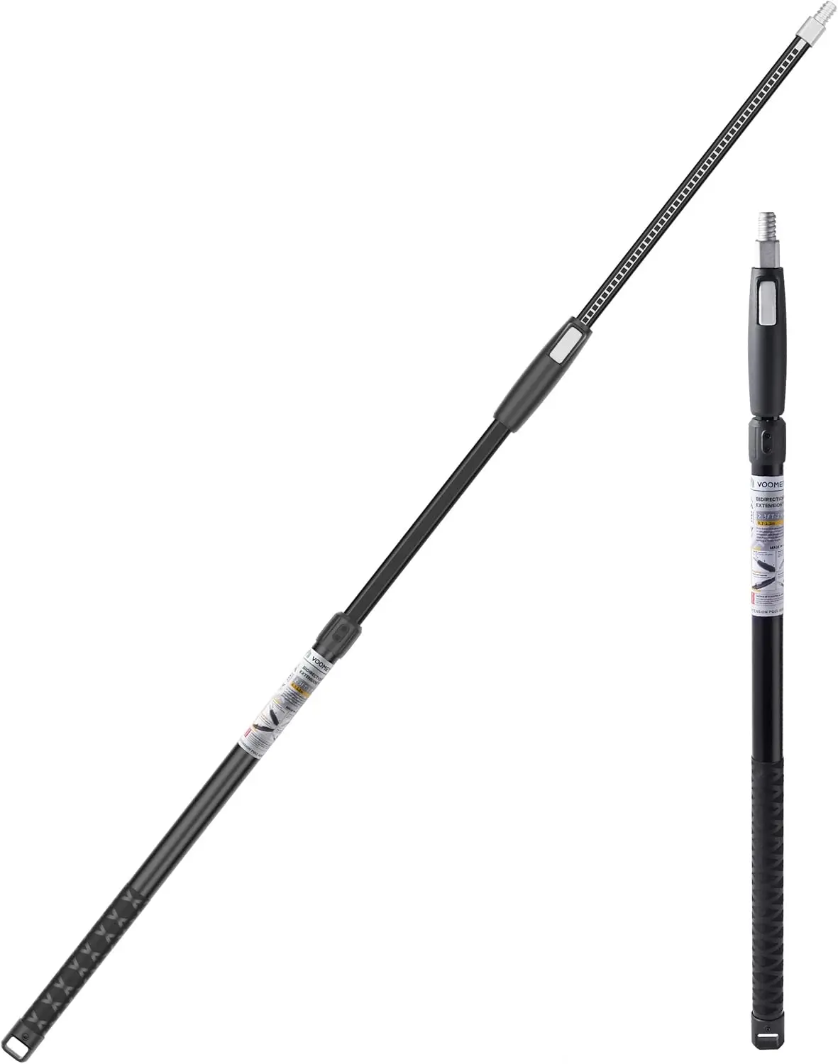 3-5.9 ft Dual Extending Adjustable Extension Pole for Paint Roller Frames, Heavy-Duty Telescopic Tool for Dusting and Painting
3-5.9 ft Dual Extending Adjustable Extension Pole for Paint Roller Frames, Heavy-Duty Telescopic Tool for Dusting and Painting