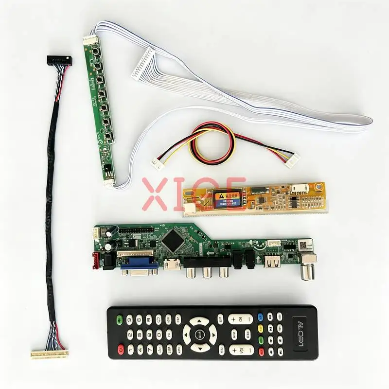 Screen Controller Board Fit LTN154X3 LTN154XA TX39D30VC1GAA LTN154X1 1-CCFL 30Pin LVDS 1280*800 1280x800 USB+AV+VGA+HDMI Kit DIY
Screen Controller Board Fit LTN154X3 LTN154XA TX39D30VC1GAA LTN154X1 1-CCFL 30Pin LVDS 1280*800 1280x800 USB+AV+VGA+HDMI Kit DIY