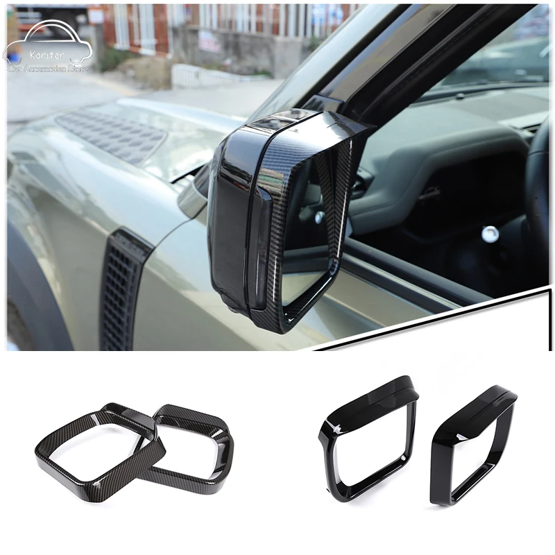 For Land Rover Defender 2020-2023 ABS Carbon Fiber Style Exterior Rearview Mirror Rain Eyebrow Decorative Cover Exterior Parts
For Land Rover Defender 2020-2023 ABS Carbon Fiber Style Exterior Rearview Mirror Rain Eyebrow Decorative Cover Exterior Parts