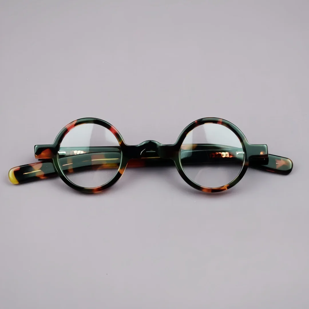 36mm Small Round Eyeglasses Frame Men Women Blue Light Reading Glasses Vintage Tortoise Black Optical Prescription Spectacles
36mm Small Round Eyeglasses Frame Men Women Blue Light Reading Glasses Vintage Tortoise Black Optical Prescription Spectacles