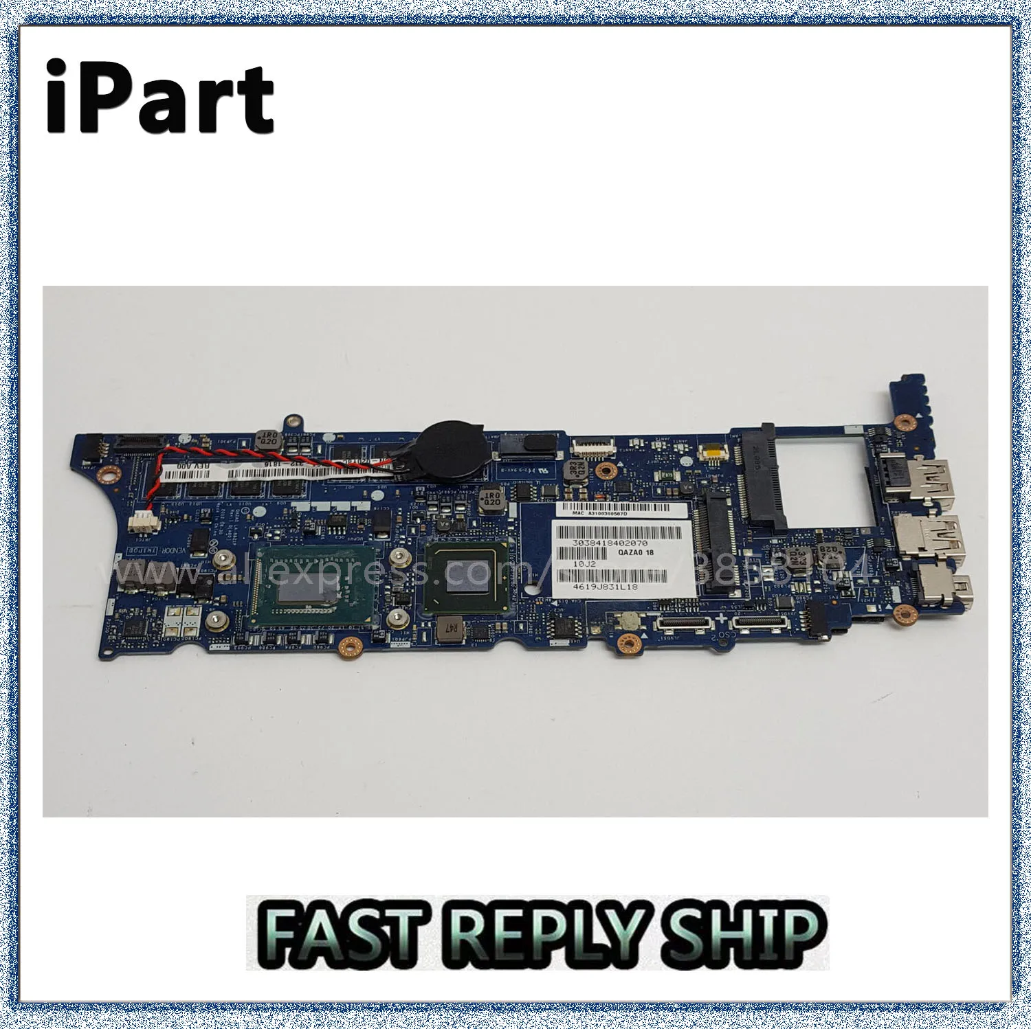 For Dell 12 9Q23 laptop Motherboard notebook pc mainboard I5-3317U 8GB RAM LA-8821P CN-0P3CG7 0P3CG7 P3CG7 100% test ok
For Dell 12 9Q23 laptop Motherboard notebook pc mainboard I5-3317U 8GB RAM LA-8821P CN-0P3CG7 0P3CG7 P3CG7 100% test ok