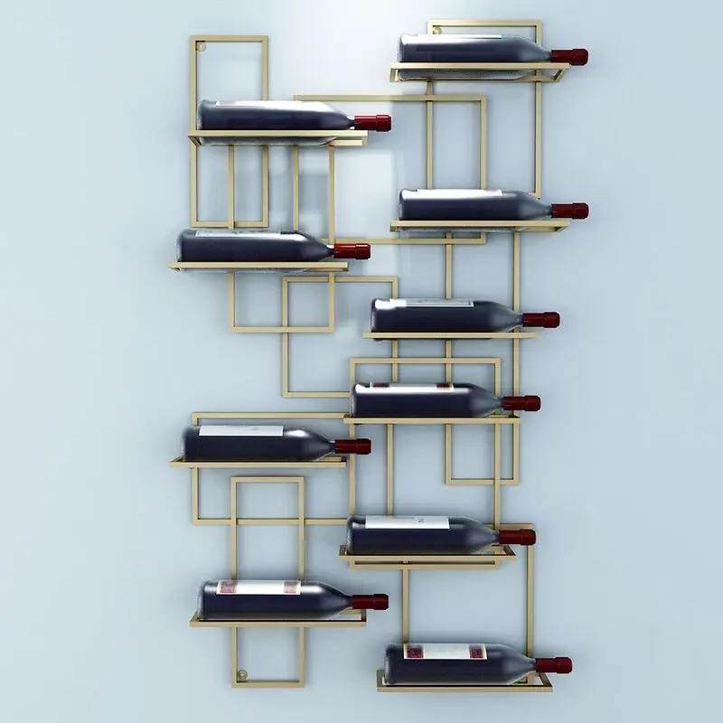 European red wine rack wall hanging household wine display rack decorative bar counter wine glass rack upside down wall han 
European red wine rack wall hanging household wine display rack decorative bar counter wine glass rack upside down wall han