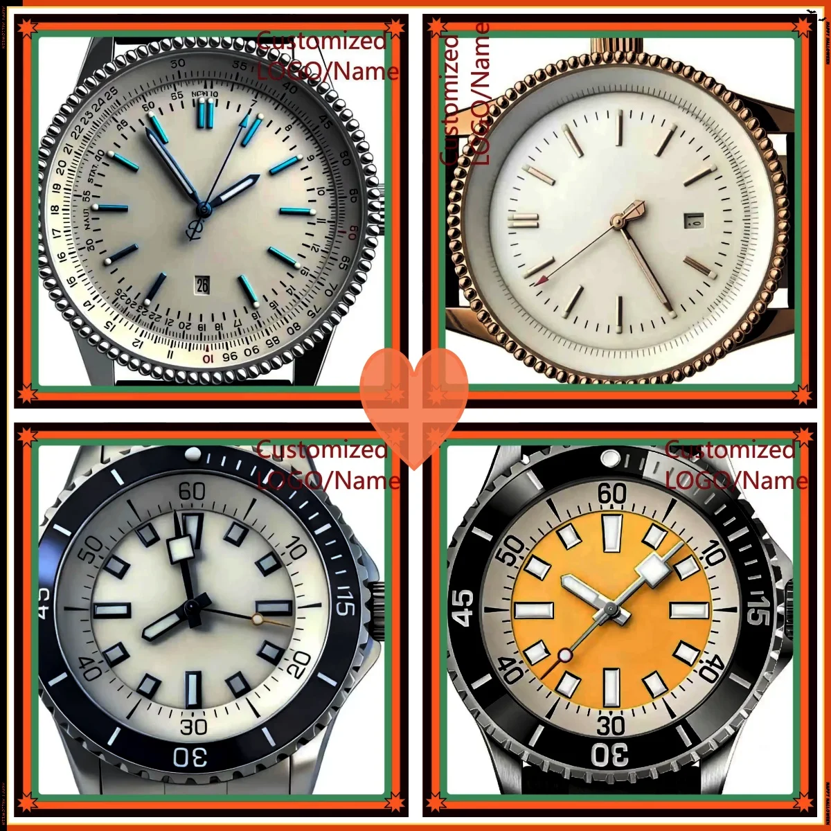 Men's Watch in 904L Steel 45mm Automatic Movement Customized Watches GT9 Store
Men's Watch in 904L Steel 45mm Automatic Movement Customized Watches GT9 Store
