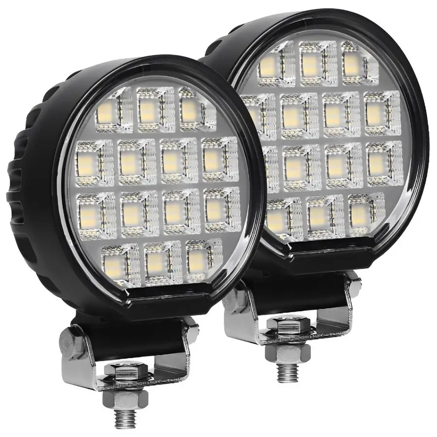 Inch 168W 13000LM LED Tractor Lights, 2PCS IP67 Waterproof Round Light Bar 150 Flood Beamed LED Tractor Work Lights, Work Light
Inch 168W 13000LM LED Tractor Lights, 2PCS IP67 Waterproof Round Light Bar 150 Flood Beamed LED Tractor Work Lights, Work Light