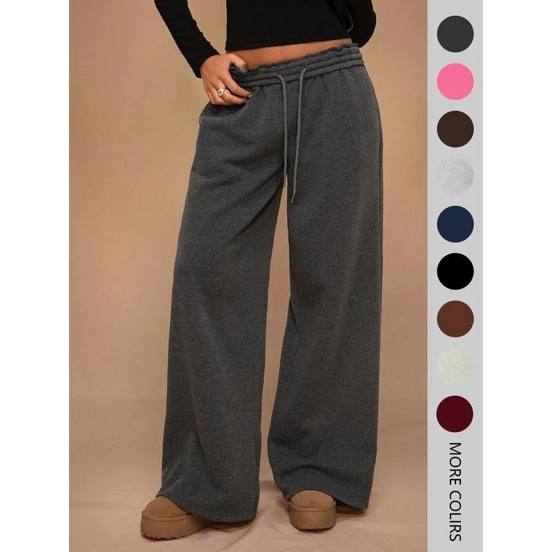 Loose Wide Leg Sweatpants Sporty Trousers Casual Harajuku Style Neutral Gender Spring Collection Comfortable Fit Long Pants
Loose Wide Leg Sweatpants Sporty Trousers Casual Harajuku Style Neutral Gender Spring Collection Comfortable Fit Long Pants