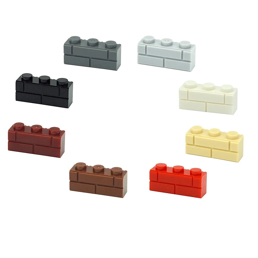 DIY Building Blocks Wall Figures Bricks 1x3 Dots Educational Creative Toy for Children Size 1*3 Dot Compatible With Classic Part
DIY Building Blocks Wall Figures Bricks 1x3 Dots Educational Creative Toy for Children Size 1*3 Dot Compatible With Classic Part