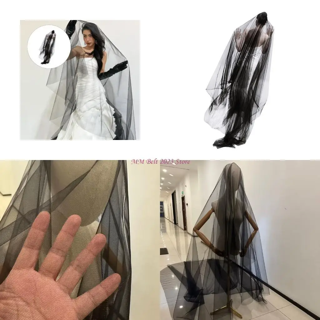 49ME Breathable Hard Tulle Veil 2M Width 3.0M Length Season Wedding Headpiece For Hot Weather And Special Event
49ME Breathable Hard Tulle Veil 2M Width 3.0M Length Season Wedding Headpiece For Hot Weather And Special Event