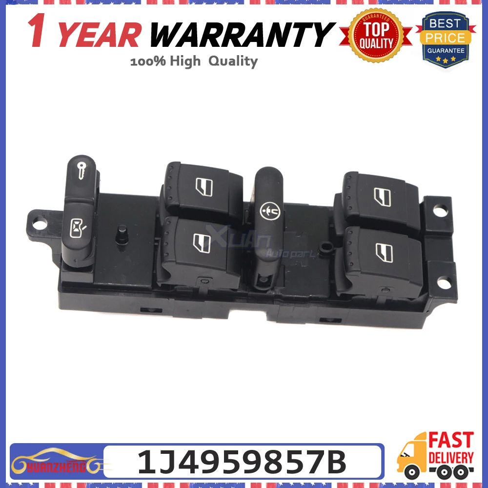 1J4959857B Новый переключатель стеклоподъемника для VW GOLF JETTA PASSAT GTI BORA
1J4959857B Новый переключатель стеклоподъемника для VW GOLF JETTA PASSAT GTI BORA