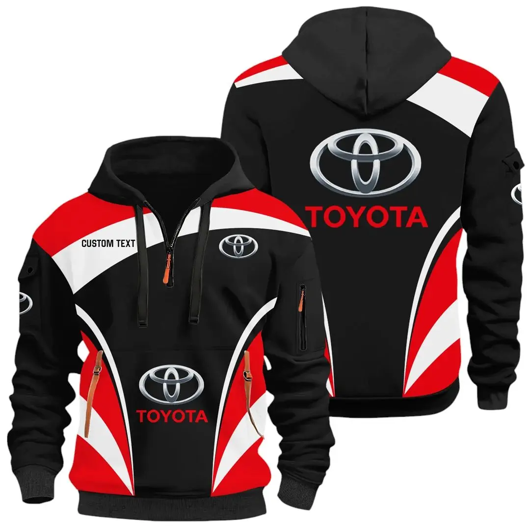 2025 New Sports Jumper Toyota Logo Cycling Racing Team Men's Half Zip Hoodie Spring and Autumn Men's Sweatshirt
2025 New Sports Jumper Toyota Logo Cycling Racing Team Men's Half Zip Hoodie Spring and Autumn Men's Sweatshirt