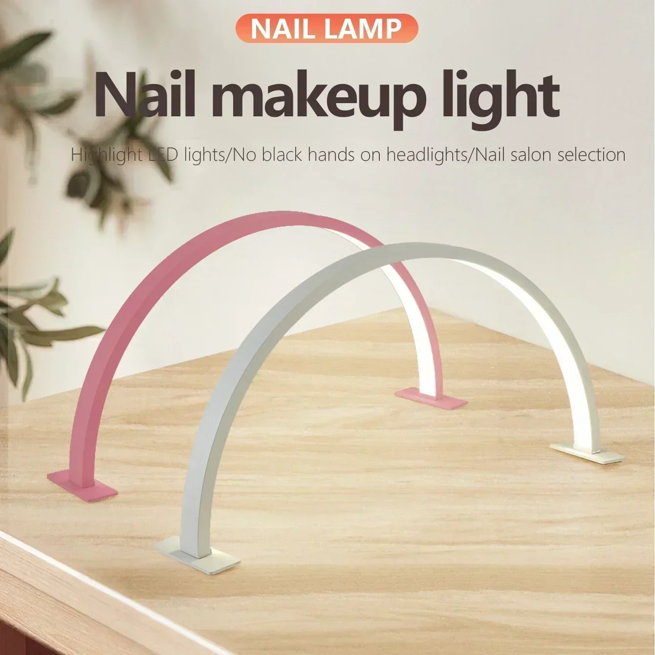 2025 Beauty Salon LED Half Moon Nail Table Photography Lamp for Eyelash Extension Eyebrow Eyelash Lamp Arch Nail Lamp Supplement
2025 Beauty Salon LED Half Moon Nail Table Photography Lamp for Eyelash Extension Eyebrow Eyelash Lamp Arch Nail Lamp Supplement