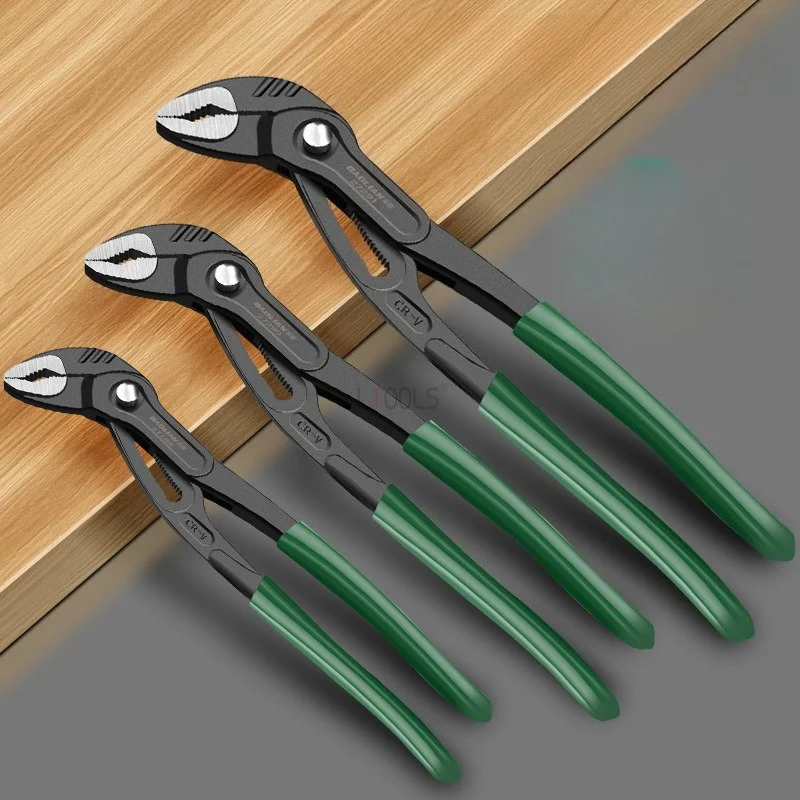 Quick Adjust Water Pump Pliers Large Opening Pipe Pliers Multifunctional Pipe Wrench Adjustable Plumbing Hand Tool Repair Tool
Quick Adjust Water Pump Pliers Large Opening Pipe Pliers Multifunctional Pipe Wrench Adjustable Plumbing Hand Tool Repair Tool